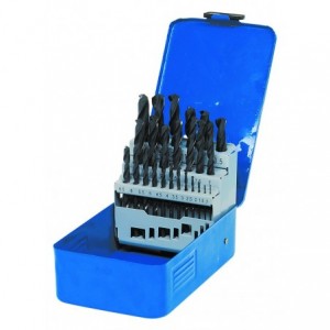 Twist Drill Set 25 Piece (yellow)
