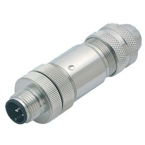 M12 5-POLE Male - M12 4-POLE Female