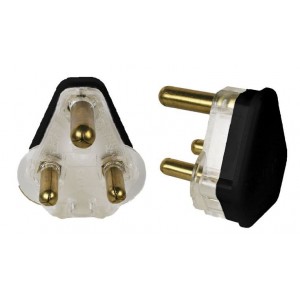 16A Black Snapper Plug Top