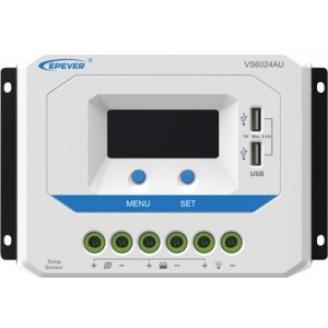 12-48V 60A PWM SOLAR CHARGE CONT. C/W USB &amp; LCD