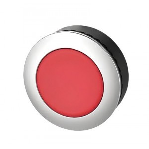 30MM Red Flush Momentary Push Button Head