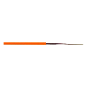 1mm ORANGE SOLID PANEL WIRE /100M