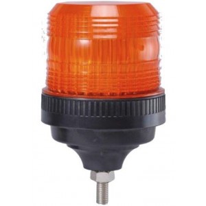 12-80VDC- 7.5W- Amber- LED Strobe- IP67