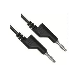 BLACK 4mm PLUG TEST LEAD