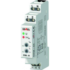 230VAC 1.6-16A Over And Under Current Relay MINI-D