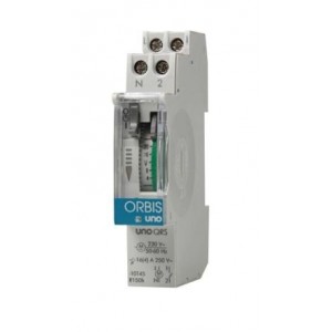 UNO 1x7 DAY/2HR TIMER WITH 100HR RESERVE 1M 230V