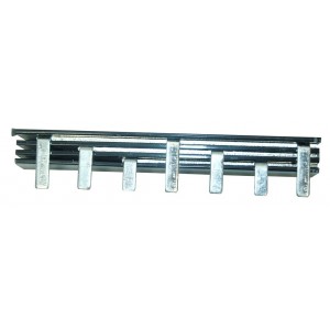 3P COPPER BUSBAR FOR MINI RAIL MCB 750mm INSULATED