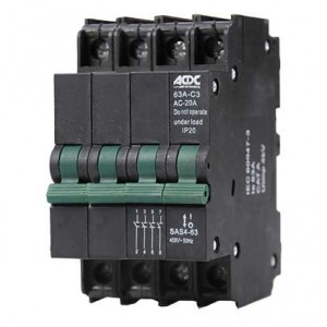 63A 4-POLE MINI Rail Isolator