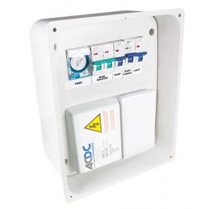 Sw Pool Box W/PROOF 120VA Trf- Timer With Reserve