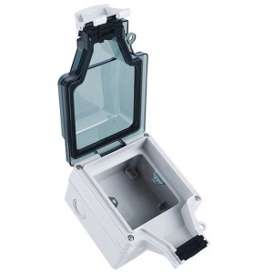 Weatherproof Box For 3X3 Socket Outlet IP66