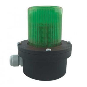 Sirenco LED Beacon Green 90-260VAC