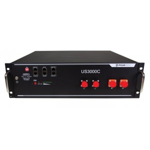 48V 3.5KWH LITHIUM LiFePO4  BATTERY 442X420X132MM