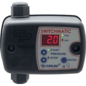 110-230VAC- 0.5-7BAR Pressure SW- LCD- G3/4" NPT1/4"