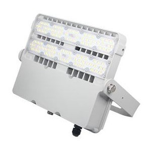 100-277VAC 100W LED Stadia Flood Light 90Â° Beam 365X420X60MM