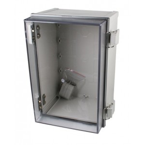 ENCLOSURE 200x300x180 CLEAR DOOR IP66
