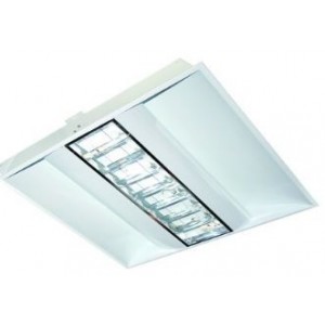 2x36W PLL RECESSED GLIDER FITTING 600x600x111mm
