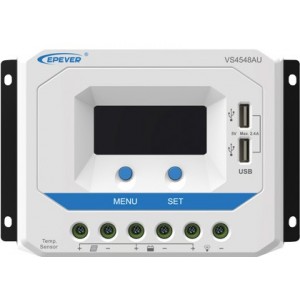 12-48V 45A PWM SOLAR CHARGE CONT. C/W USB &amp; LCD