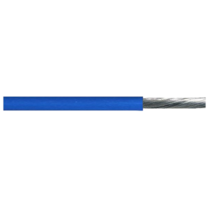 4.0 Blue Silicone Cable /5M