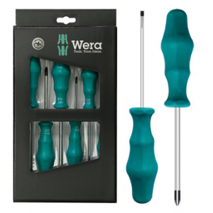 6 Piece Classic Black Point Screwdriver Display Set