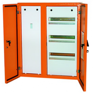 4x24(96) WAY IND STEEL SURF DIN DB IP54 ORANGE