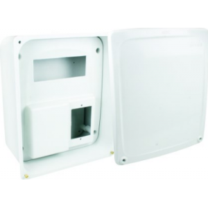UPWARD SLIDING LID BOX C/W SPACE FOR SOCKET 288x238x135