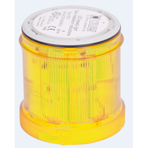24VAC/DC STROBE YELLOW LIGHT LED 1.4Hz 70mm