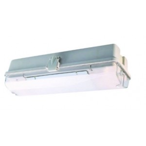 85-265VAC 13W LED CEILING FITTING COOL WHITE 400x95MM IP65