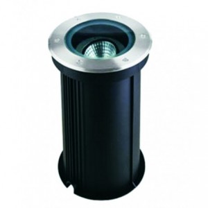 230VAC 7W Tilt Cool White Inground LED Ss Light Round