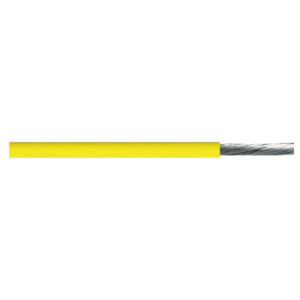 2.5 Yellow Silicone Cable /100M