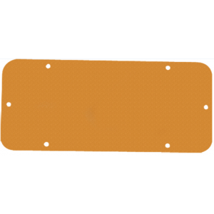 Spare Orange Gland Plate For MB-2520