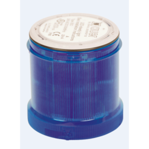 24VAC/DC FLASHING BLUE LIGHT LED 2Hz 70mm