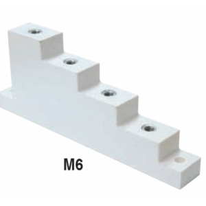 Insulator Stepped For Perforated Bar M6