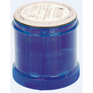 24VAC/DC STROBE BLUE LIGHT LED 1.4Hz 70mm
