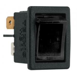 Rocker Switch 6A Spst Black ON/OFF No Lamp
