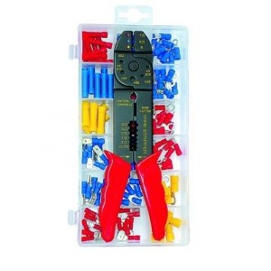 151 Pcs Mixed Insulated Lugs C/W Tool