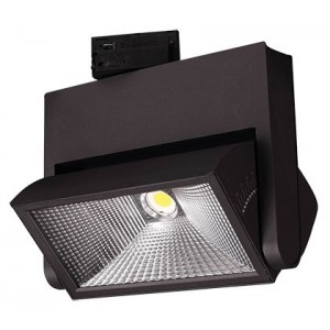 45W BLACK WARM WHITE 2-WIRE LED TRACK LIGHT 2700k