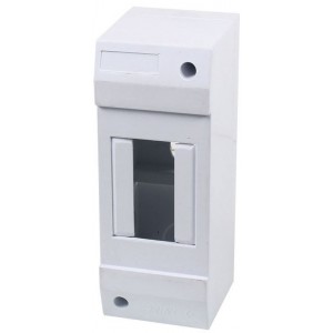 White Modular Din Db 1-WAY Surface Mount
