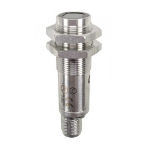 SHORT HOUSING M18 ST/STEEL EMITTER 20m M12 PLUG 12-30VDC