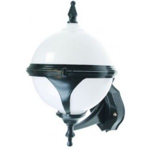 Black Die Cast Wall Mount Light Fitting E27