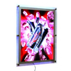 230V 4.8W SINGLE LED CRYSTAL LIGHTBOX 520x397MM