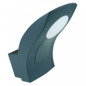 230VAC 5W LED Wall Light Cool White IP54 (100X195X164)