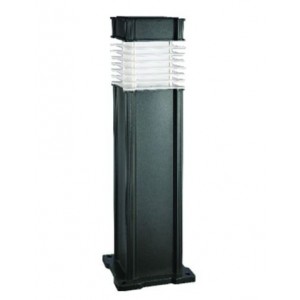 230VAC- E27 (18W MAX)- DIE CAST- BOLLARD IP44 (158x800)