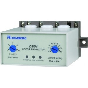 400VAC 3-15KW Motor Protection Relay 1 N/C