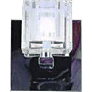 CRYSTAL WALL MOUNT LIGHT FITTING 110x110MM  LAMP G4