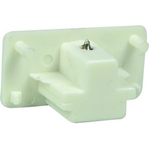 Spare End Cap For 2 Wire Track Lighting Black