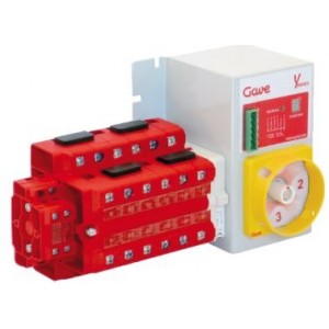 100A 400V 69kVA 3-SOURCE MOTORISED C/O SWITCH 12VDC