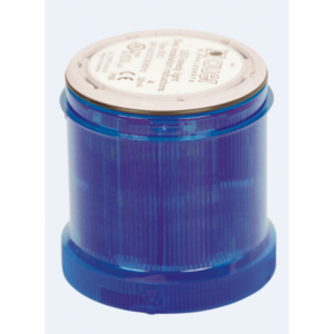 110-120VAC FLASHING BLUE LIGHT LED 2Hz 70mm