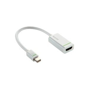 Leitz 63100001 Complete Mini DisplayPort to HDMI Adapter - White