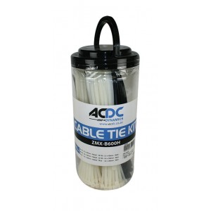600PCS - Cable Tie Kit In Tub