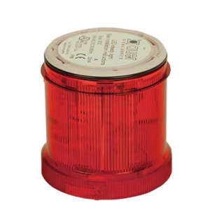 24VAC/DC FLASHING RED LIGHT LED 2Hz 70mm